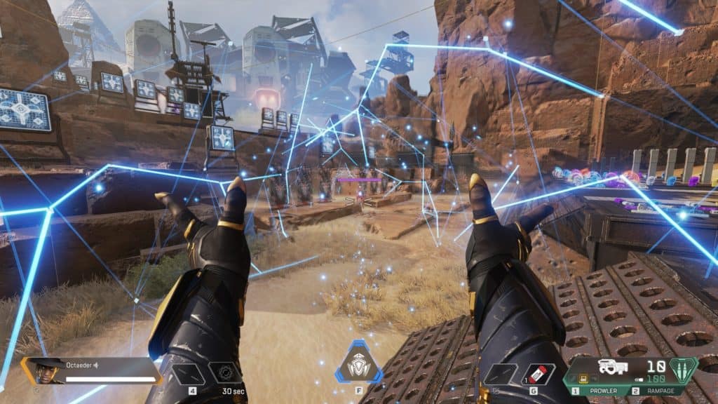 Apex Legends con Seer en el campo de tiro