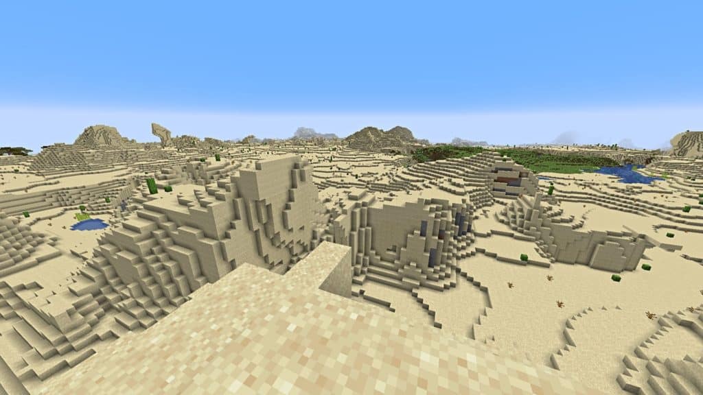 Minecraft Seed:  Endless Desert