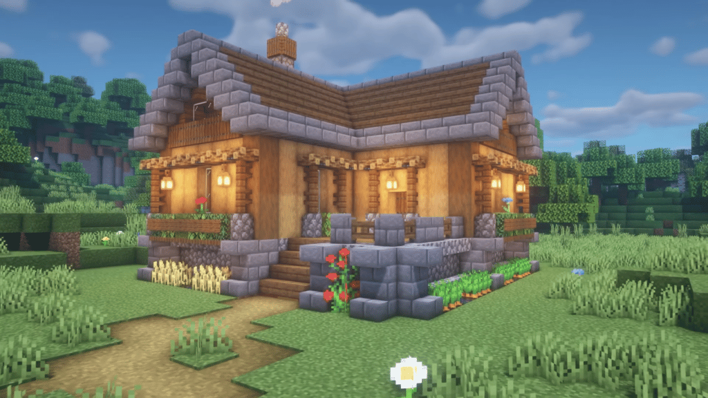 Minecraft house survival