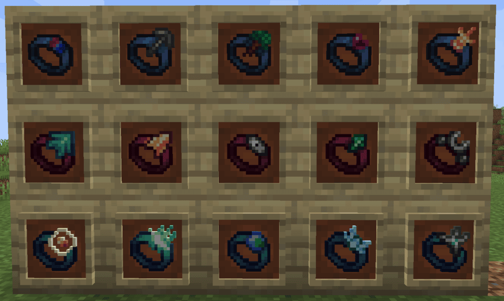 Mods Rings Amulets Magic Addition for Minecraft Survival Multiplayer