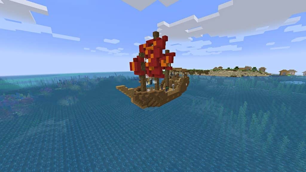 Minecraft Data Pack Ships Out The Ocean