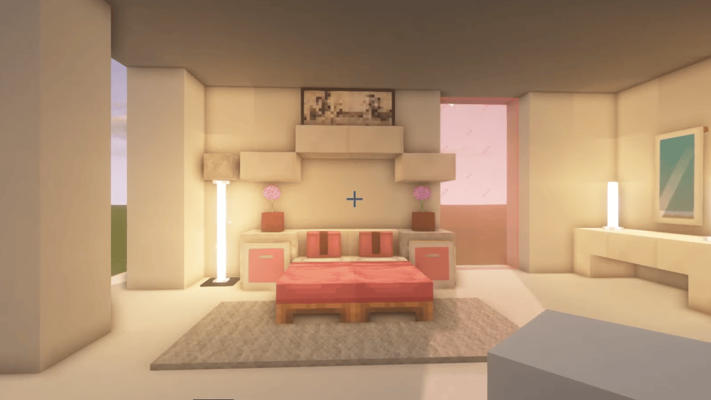 Cute Kawaii Room Bed Minecraft Video Tutorial Ideas