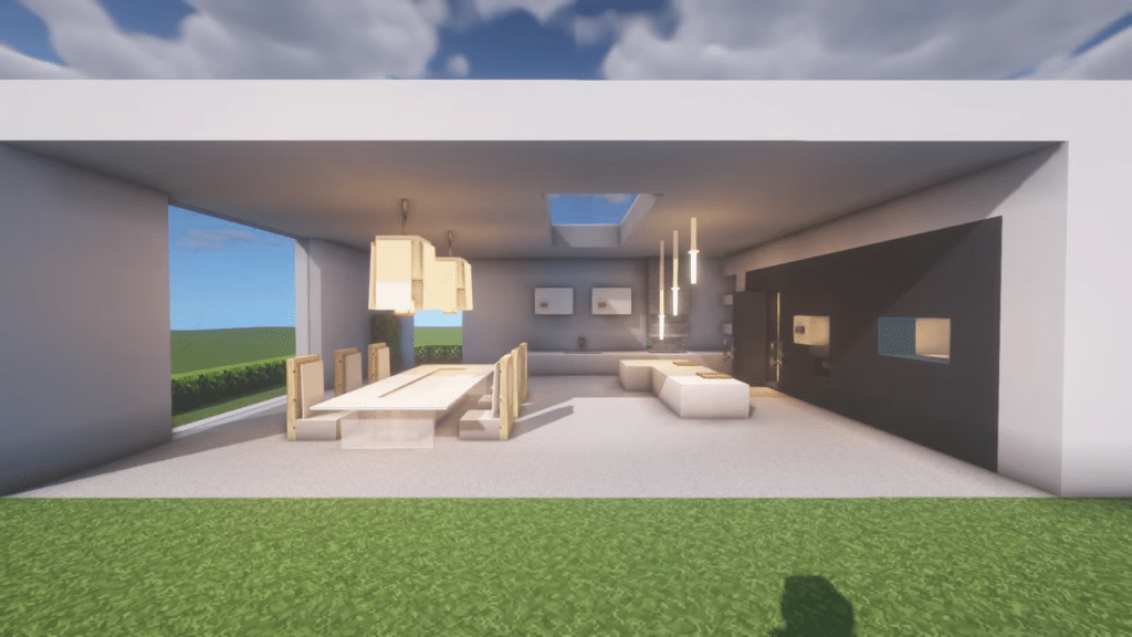 Interior of Kitchens Minecraft