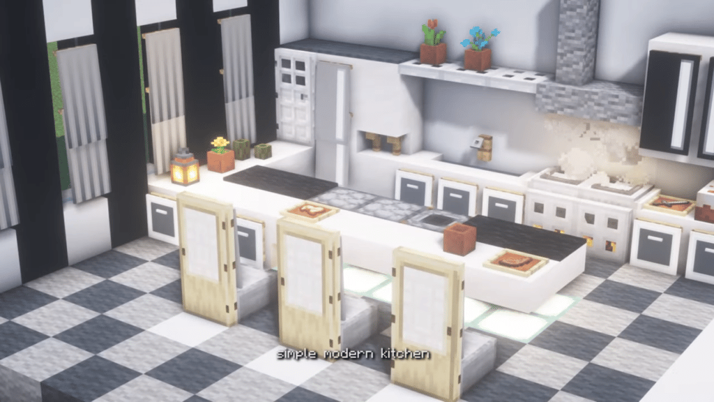  Minecraft Kitchens Ideas