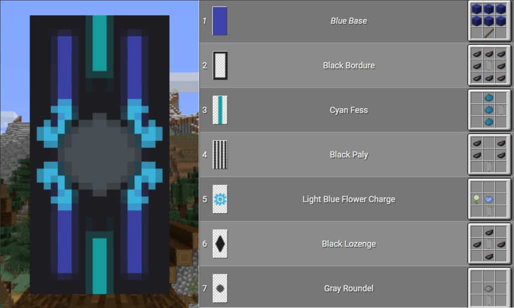 Arcane Mage Magic Mysterious Banner Minecraft Design 