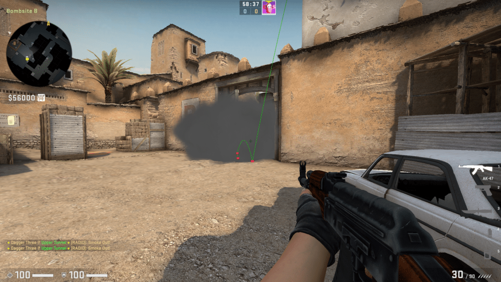 B Doors Smoke in CS:GO