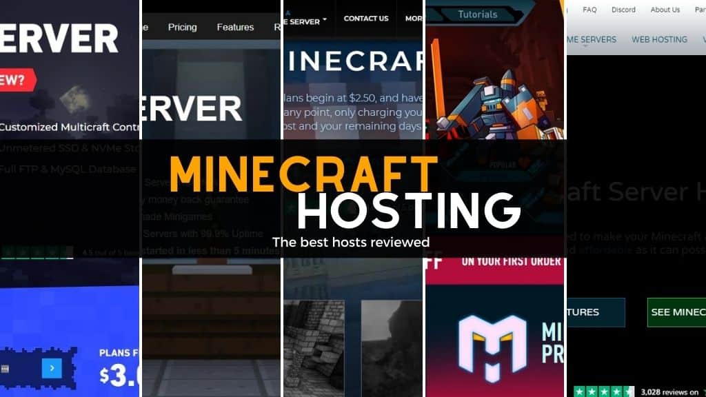 BEST Minecraft Server Hosting Providers