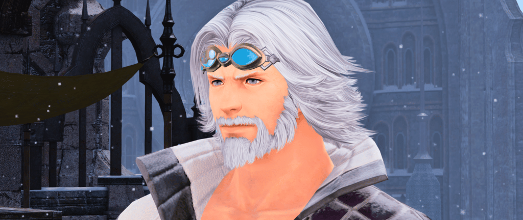 Cid from FFXIV with HD textures