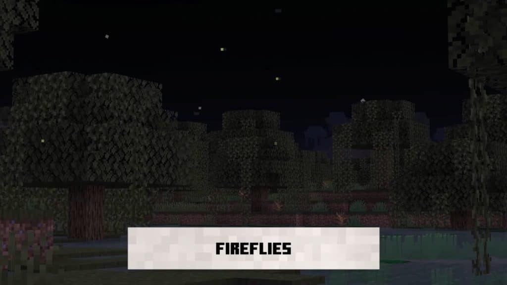 Minecraft 1.19 Wild Update - Fireflies