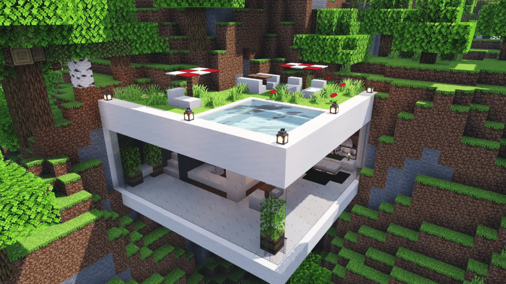20 Easy Minecraft House Ideas, How To Make A Cold Storage Room In Your Basement Minecraft