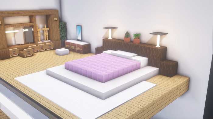 10 Best Minecraft Bedroom Ideas, How To Make A Really Nice Bedroom In Minecraft