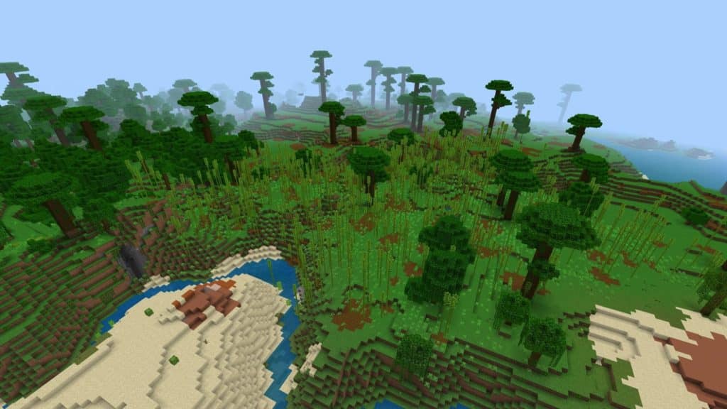 Minecraft Seed: Rare Biomes