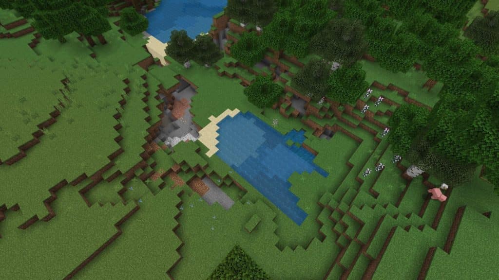 Minecraft Seed: Suspicious Lake