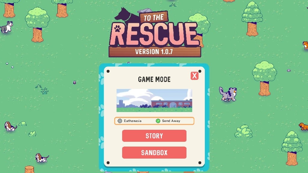 To The Rescue New Game Options