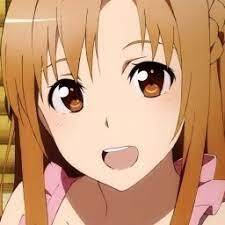 Asuna Yuuki anime Girl PFP