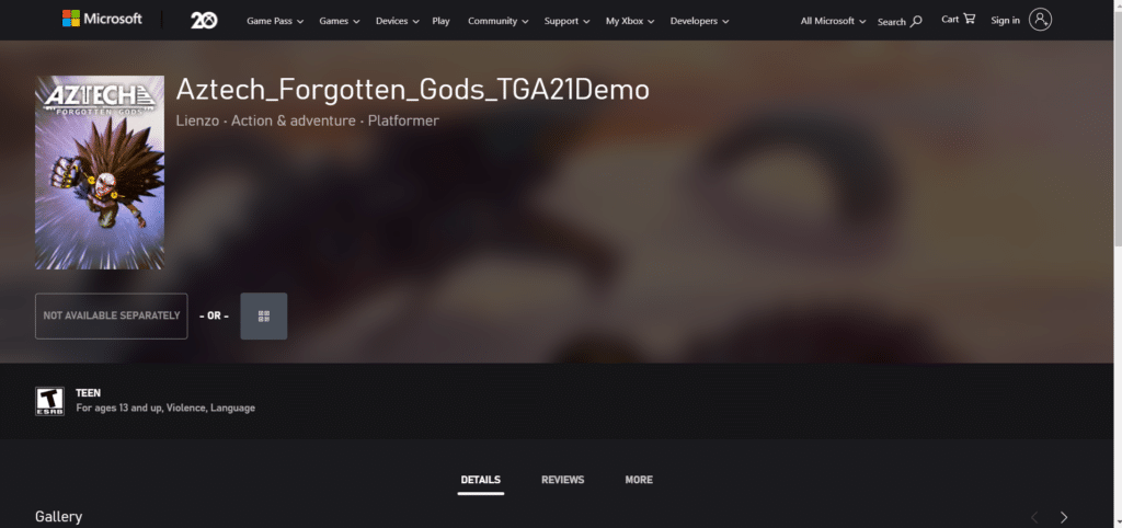 Aztec Forgotten Gods TGA21Demo _ Xbox