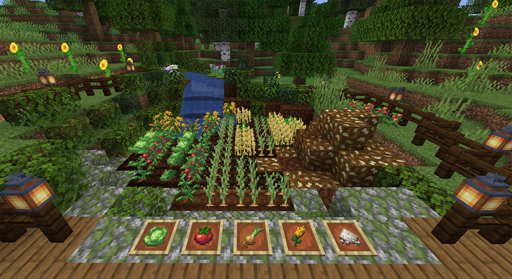 Farmer's Delight Mod Best Farming Minecraft Crops Fertilizers