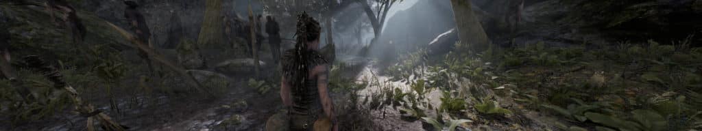 This is how Hellblade looks after the tool is used