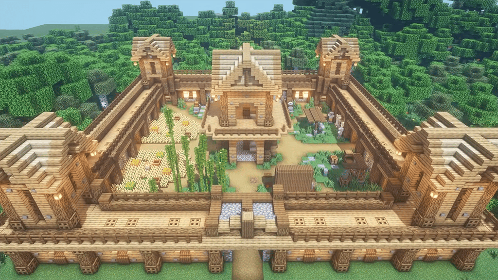Fortress Building Project Minecraft Survival Complete Base
