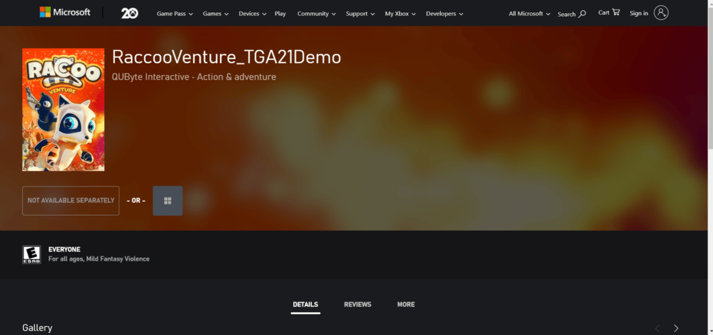 Racco Venture TGA21Demo _ Xbox