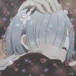 Rem from Re Zero aesthetic anime PFP