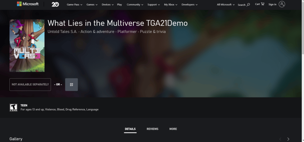 What Lies in the Multiverse TGA21Demo _ Xbox