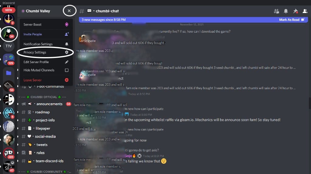 Chat add bot group to discord How to