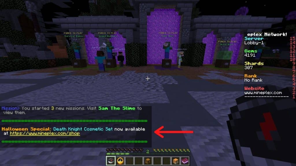How to monetize a minecraft server - In-game Advertisements