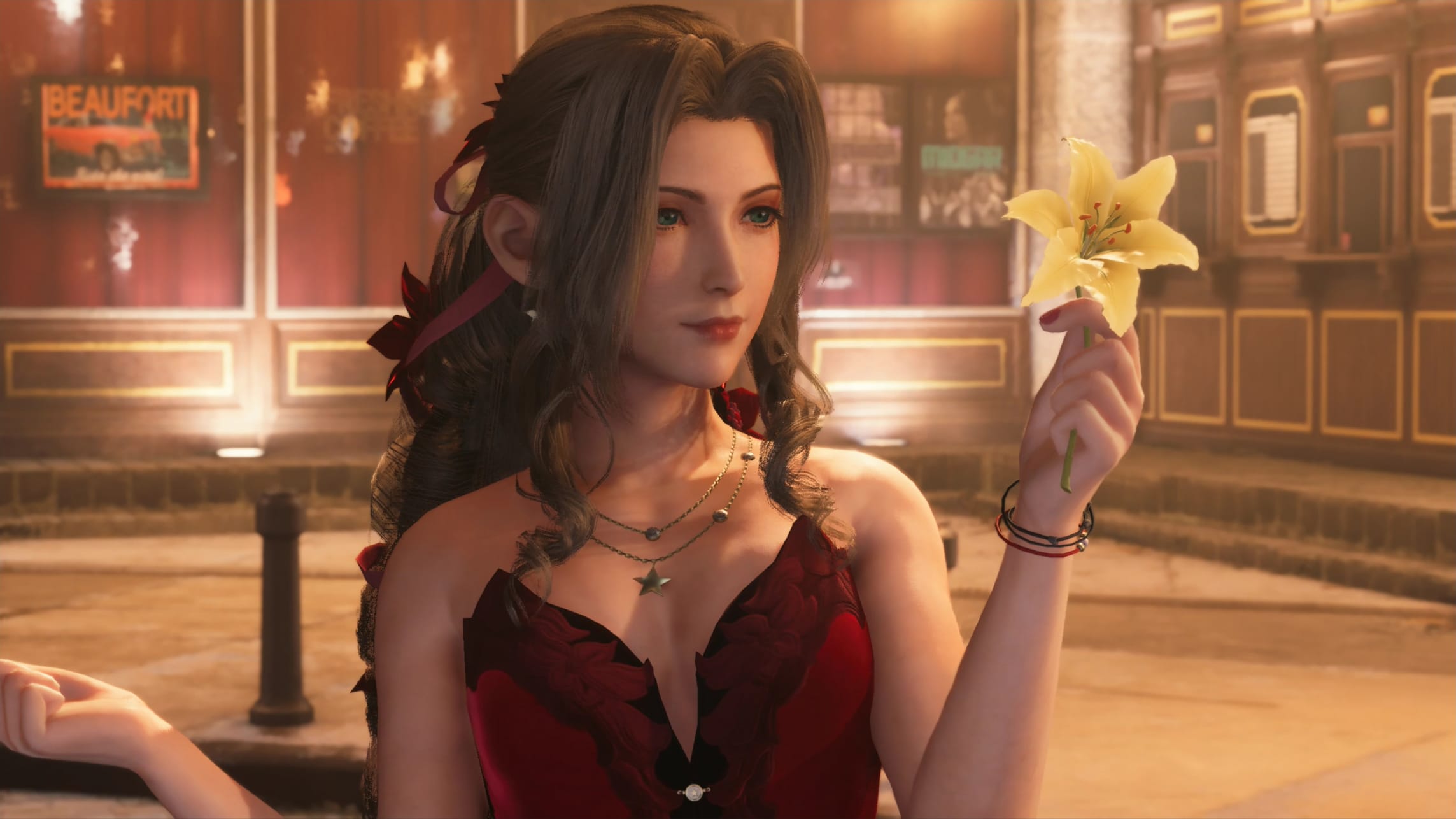 Aerith in her Red Dress (Modded)