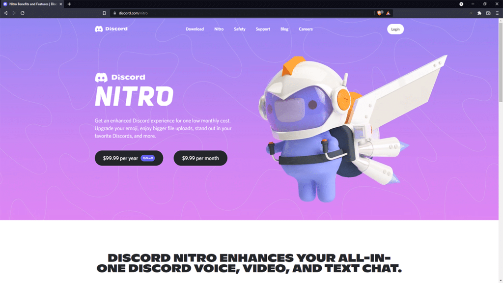 Discord Nitro Pricing and Availability