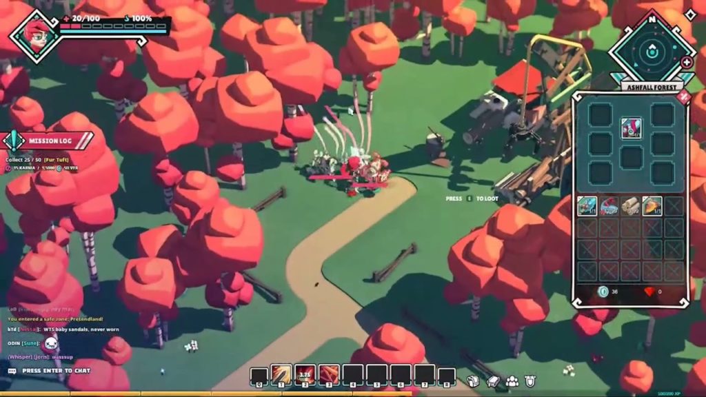 Initial alpha gameplay of Ember Sword