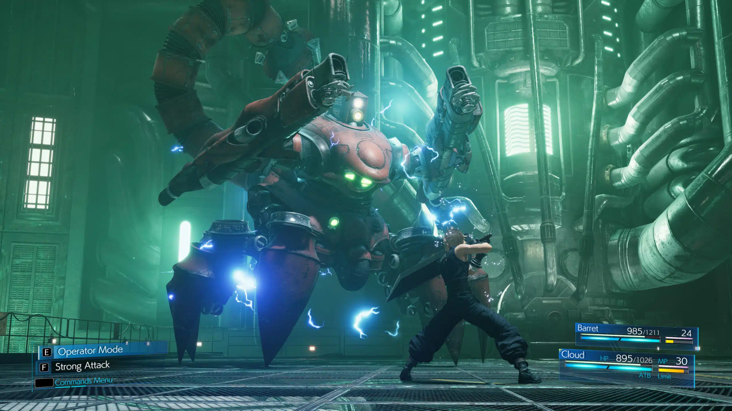 Final Fantasy 7 Remake Screenshot from Square Enix