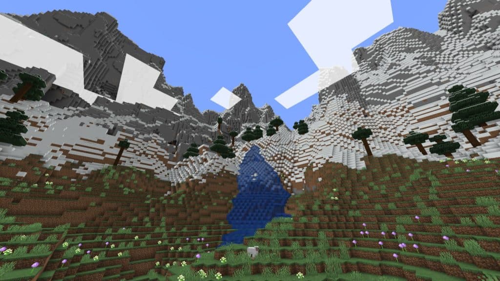 1.18 Seeds - Meadow Surrounded By Mountains