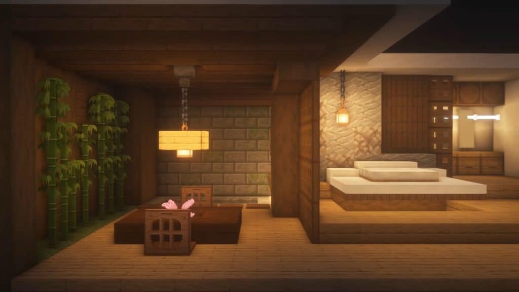 Minecraft Interior Design Idea - Bedroom