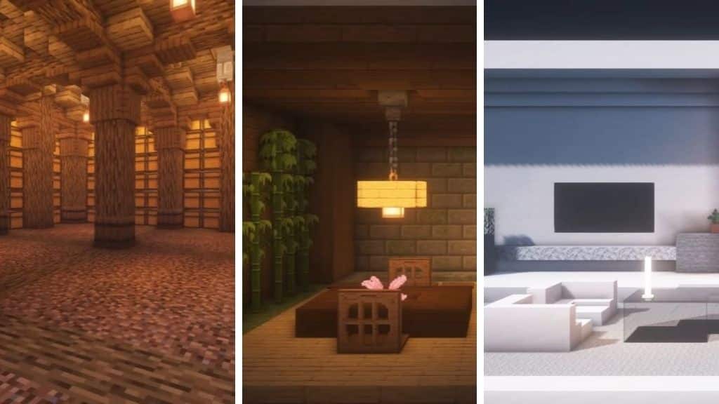 10 Best Minecraft Interior Design Ideas Whatifgaming - How To Make A Wall Separate Rooms In Minecraft
