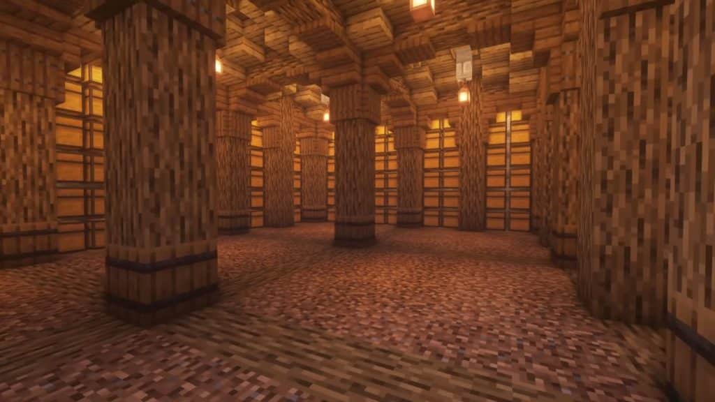 Minecraft Interior Design Idea - Storage Room