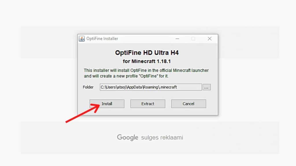 How To Install Optifine 1.18 - Normal Method Part 2