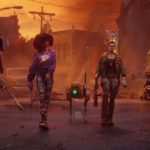 Main characters from Redfall shown in the cinematic reveal trailer