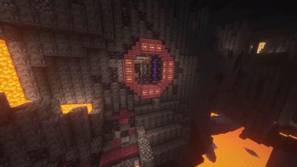 minecraft houses in the nether