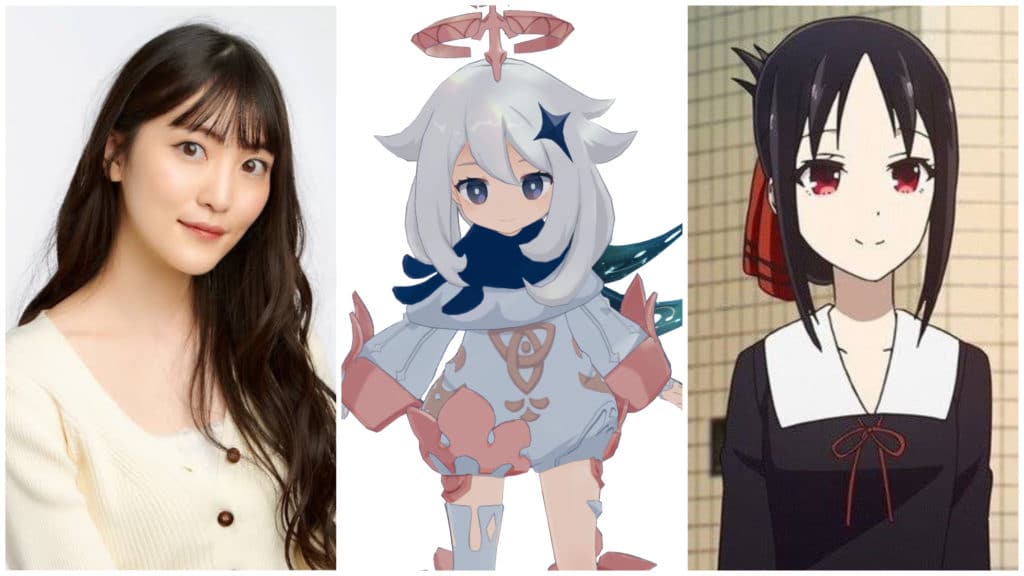 Aoi Koga, Paimon, Kaguya Shinomiya