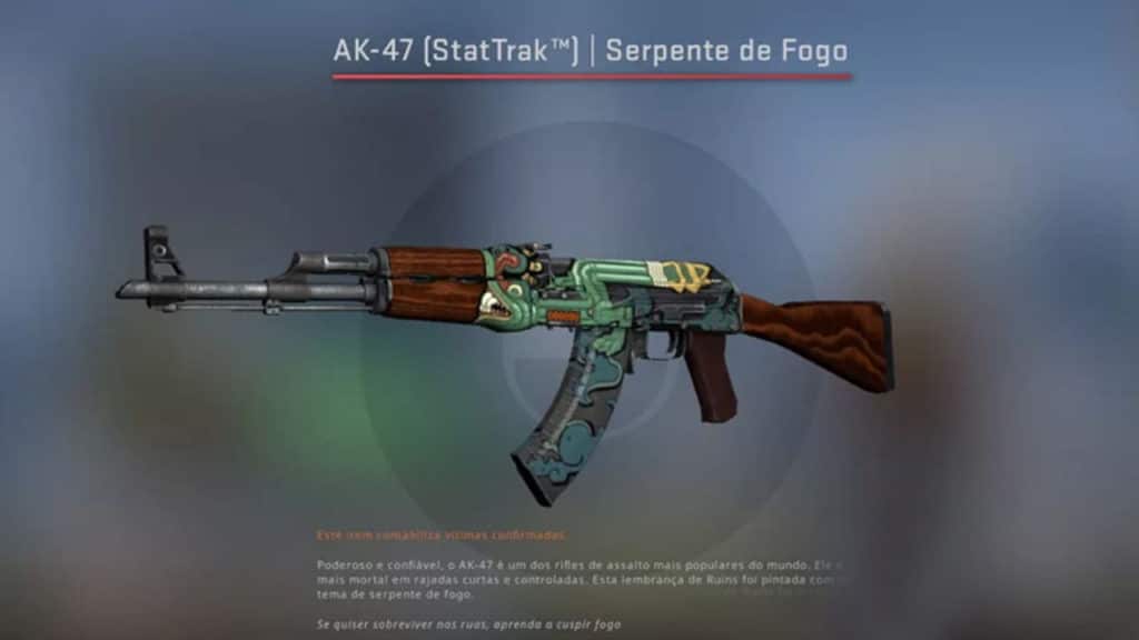 most expensive CS:GO skin for AK-47