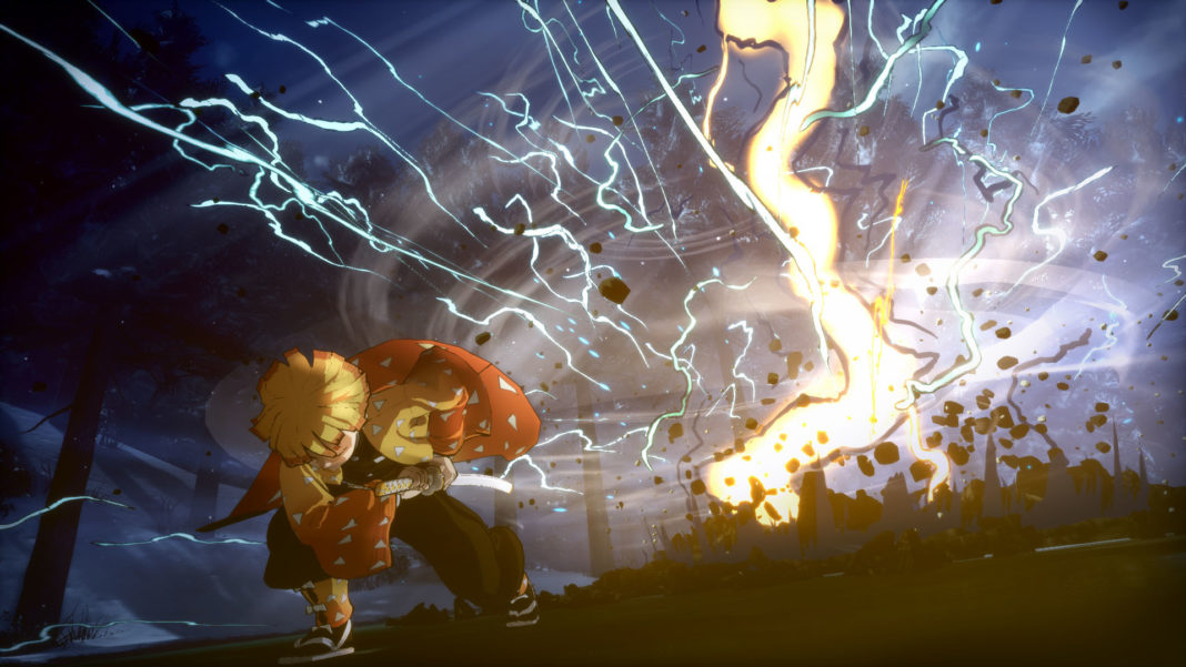 Demon Slayer The Hinokami Chronicles Screenshot from Steam featuring one of the characters