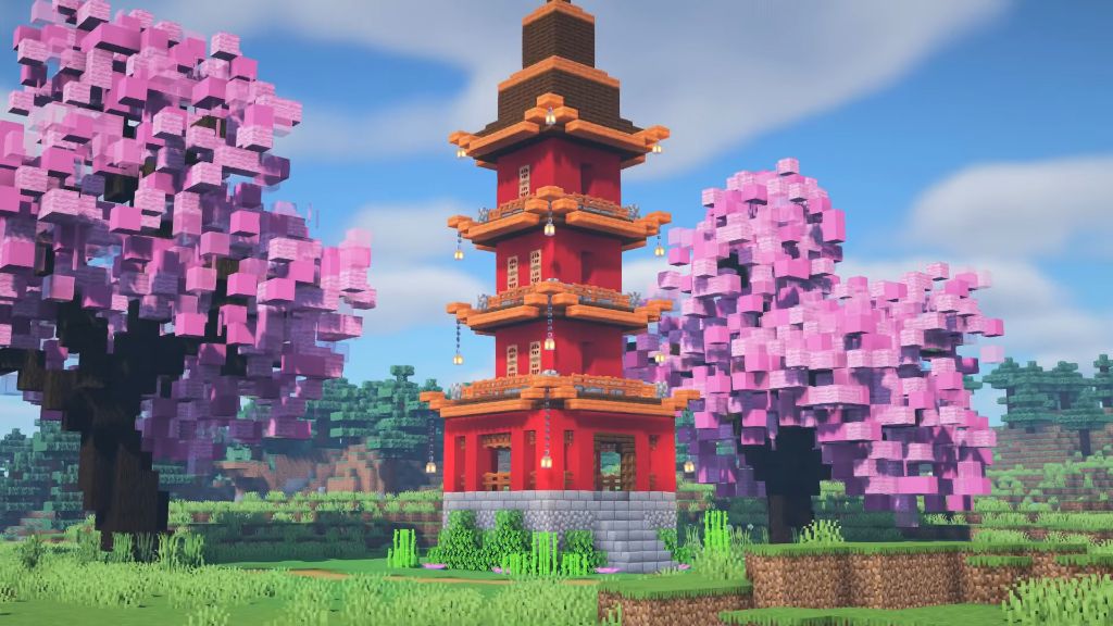 מגדל יפני רעיון לבנייה מגניב