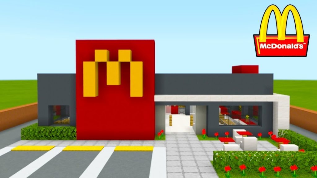 Minecraft Mcdonlads build