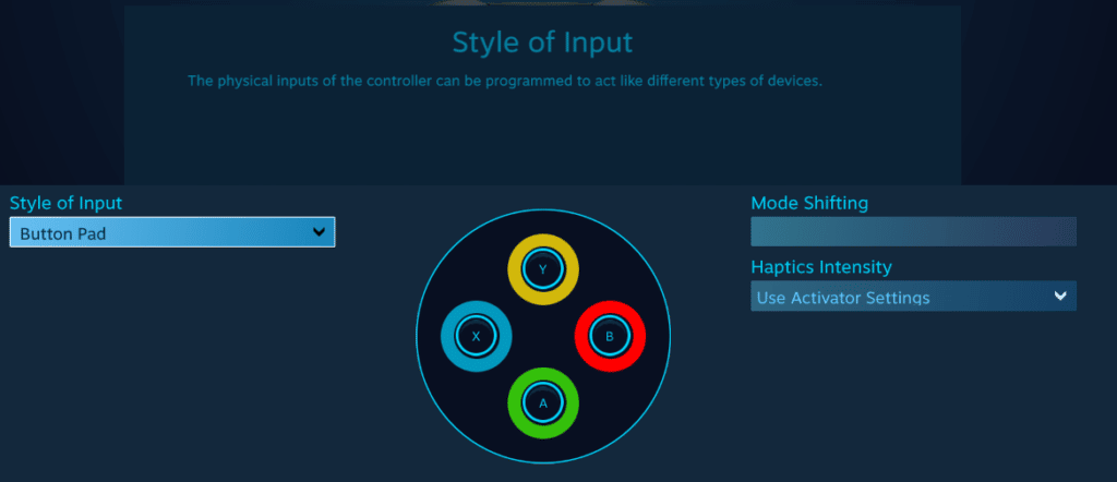 This is how the new control scheme should look like after you are done