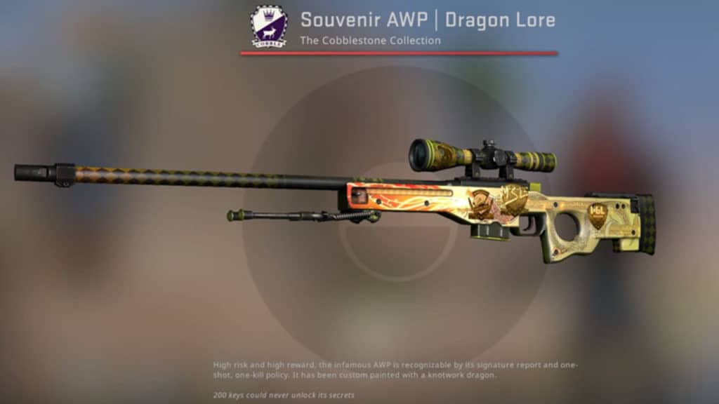 most expensive CS:GO skin for AWP