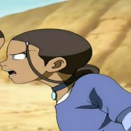 Katara arguing with Sokka in Avatar: The Last Airbender