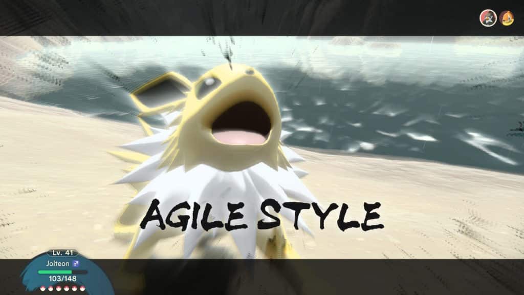 Pokémon Legends: Arceus Agile Style