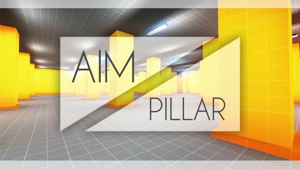 Aim_Pillars by Aosas CS:GO 1v1 map