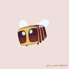 Cute Minecraft Bee